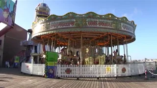 Brighton Seafront And Palace Pier East Sussex