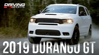 2019 Dodge Durango GT AWD Review - Snow Dirt and 0-60 #drivingsportstv