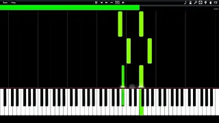 Rammstein - Mutter Synthesia Piano Tutorial (midi) //Дмитрий Фурдуй