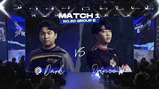 [2022 GSL Season 3] Ro.20 | Группа E | Матч 1: Dark (Z) vs. Prince (P)