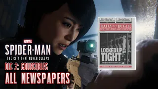 MARVEL's Spider-Man Remastered (PC) || All Newspapers [DLC 2 Turf Wars] || 100% Walkthrough