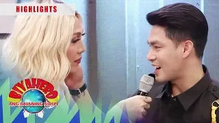 Ion has a hard time with Jhong and Vhong's question | It's Showtime BiyaHERO