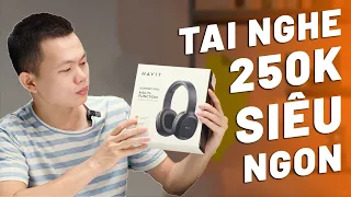 REVIEW TAI NGHE BLUETOOTH CHỤP TAI GIÁ 250K SIÊU NGON!!! HAVIT H2590BT PRO