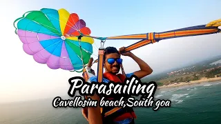 Parasailing in South Goa | Cavelossim Beach | Water sports in south goa | Beaches with water sports