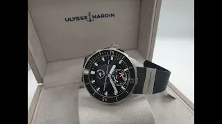 Обзор часов Ulysse Nardin Marine Diver Chronometer 44 mm 1183-170-3/92