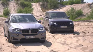 BMW X5 VS Range Rover VS Lexus LX 570 - проверяем внедорожный потенциал.