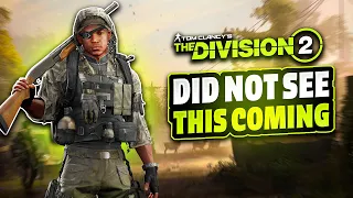 The Division 2 Just Dropped A HUGE Twist...