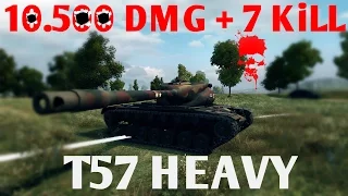 World of Tanks || T57 Heavy - 10,5k Dmg