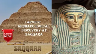 Full Story - Egypt announces 2020, largest archaeological discovery at #Saqqara