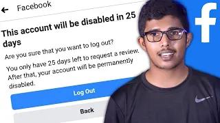 FaceBook Disabled 😰! How To Recover Disabled Facebook Account ? Sinhala Tutorial | ITK Update