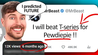 Mrbeast will beat the T series in less than 6 months