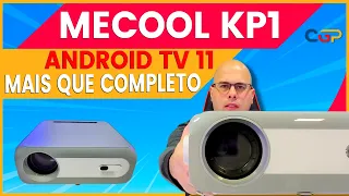 PROJETOR MECOOL KP1: 700 ANSI FULLHD e ANDROID TV 11.  A NOVA ERA DE PROJETORES LCD CHEGOU!  Geek238