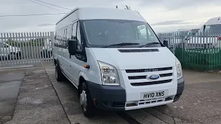 Ford Transit 17 seat minibus LWB 2010