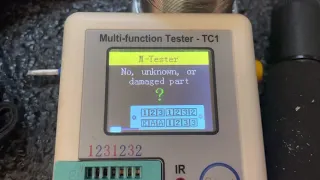 Multifunction tester TC-1 - Como recalibrar