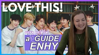 Reacting To "A (Very Helpful) Guide To ENHYPEN"!!