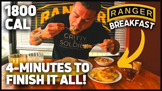 Ranger School: 4 Minute Breakfast Challenge