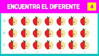 ENCUENTRA EL DIFERENTE - PRUEBA AGILIDAD VISUAL - ENCUENTRA EL EMOJI DIFERENTE