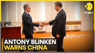 Antony Blinken meets Xi Jinping in Beijing to discuss bilateral and global issues