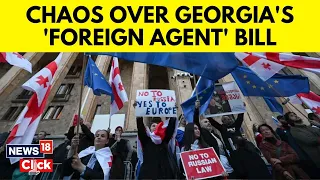 Georgian Protest News | Thousands Protest In Georgia Over Contentious ‘Foreign Agents’ Bill | N18V