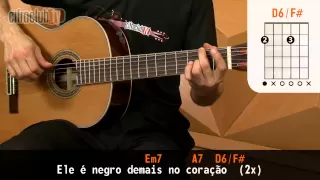 Samba Da Bênção - Baden Powell e Vinícius de Moraes (aula de violão simplificada)