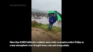 Evacuations ordered as storm pummels California