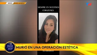 AVELLANEDA I Una mujer murió en una operación estética y su familia denuncia mala praxis