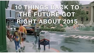 10 things Back to the Future got right about 2015