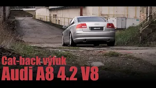 Proměna Audi A8 4.2 V8 │ Výfuk, kola a podvozek