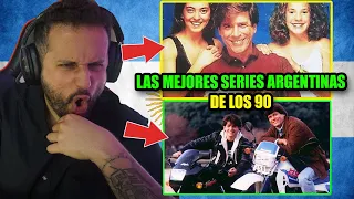 ESPAÑOL REACCIONA a LAS MEJORES SERIES de ARGENTINA de LOS 90 (GRANDE PA, AMIGOS SON LOS AMIGOS)