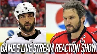 Stanley Cup Final Game 5 Capitals vs Golden Knights LIVE STREAM Reaction Show