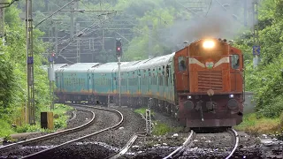 Beautiful Konkan Railways | GANAPATI Special Trains | ALCo vs EMD | Indian Railways