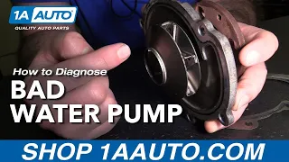 How to Diagnose a Bad Water Pump