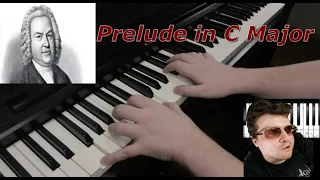 J S  Bach  Prelude in C Major/ И. С. Бах Прелюдия До мажор ХТК (1-й том)