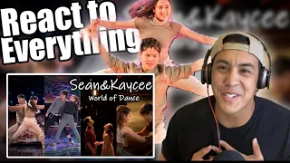 Di2S | Sean & Kaycee 'World of Dance' Compilation | REACT TO EVERYTHING