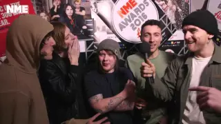 NME AWARDS 2016: Bring Me The Horizon Talk to NME After Trashing Coldplay's Table