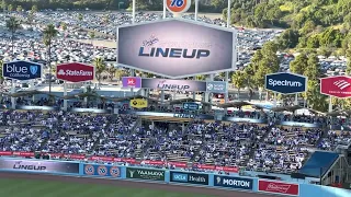 Los Angeles Dodgers Starting Lineup Intro 2023!