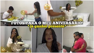 SESSÃO DE FOTOS EM CASA / MEU ANIVERSÁRIO ESTÁ CHEGANDO! 🤩 *ganhei presente* | Mãe Aos 13