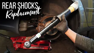 B7 Audi A4 How to Replace The Rear Shocks 2005-2008