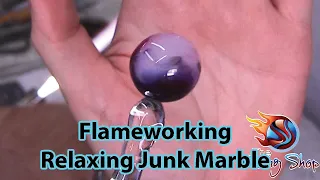 GLASSBLOWING NJ | Chill Out Marble | The Fusing Shop | Lampwork Glass