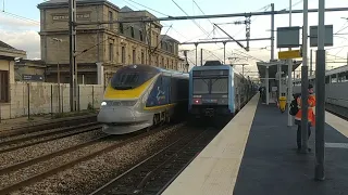 TGV, Eurostar, Thalys, TER, RER, transilien à Saint-Denis (93)