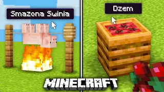 10 NIESAMOWITYCH RZECZY które POWINNY BYĆ w MINECRAFT! *wow*