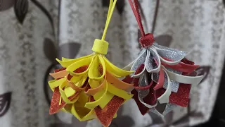 Dazzling Decor: Transforming Foam Sheets into Enchanting Christmas Ornaments