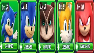 Sonic Forces Speed Battle - My All 5 Movie Characters - All 61 Runners Unlocked Challenger Knuckles