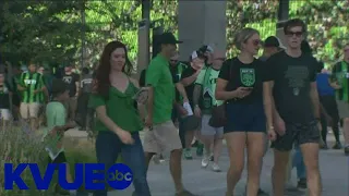 Austin FC fans celebrate first playoff win in club history | KVUE