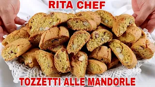 ALMOND BISCUITS "TOZZETTI"⭐RITA CHEF | Delicious and crumbly.