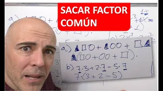 SACAR FACTOR COMÚN