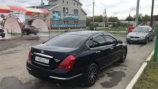 ЭТО ВАМ НЕ КАМРИ! Холодный пуск в -1 Nissan Teana 2.3 Рык ПАНТЕРЫ!