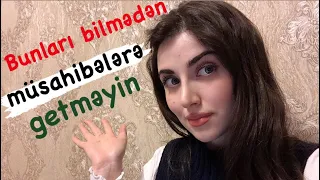 İş müsahibələrində soruşulan 5 əsas sual | Təcrübələrim