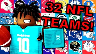Winning a Game with ALL 32 NFL TEAMS in Roblox! (Football Fusion 2)