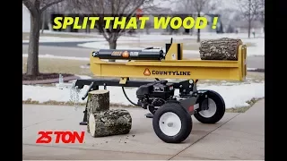 CountyLine 25-Ton Log Splitter - Tractor Supply